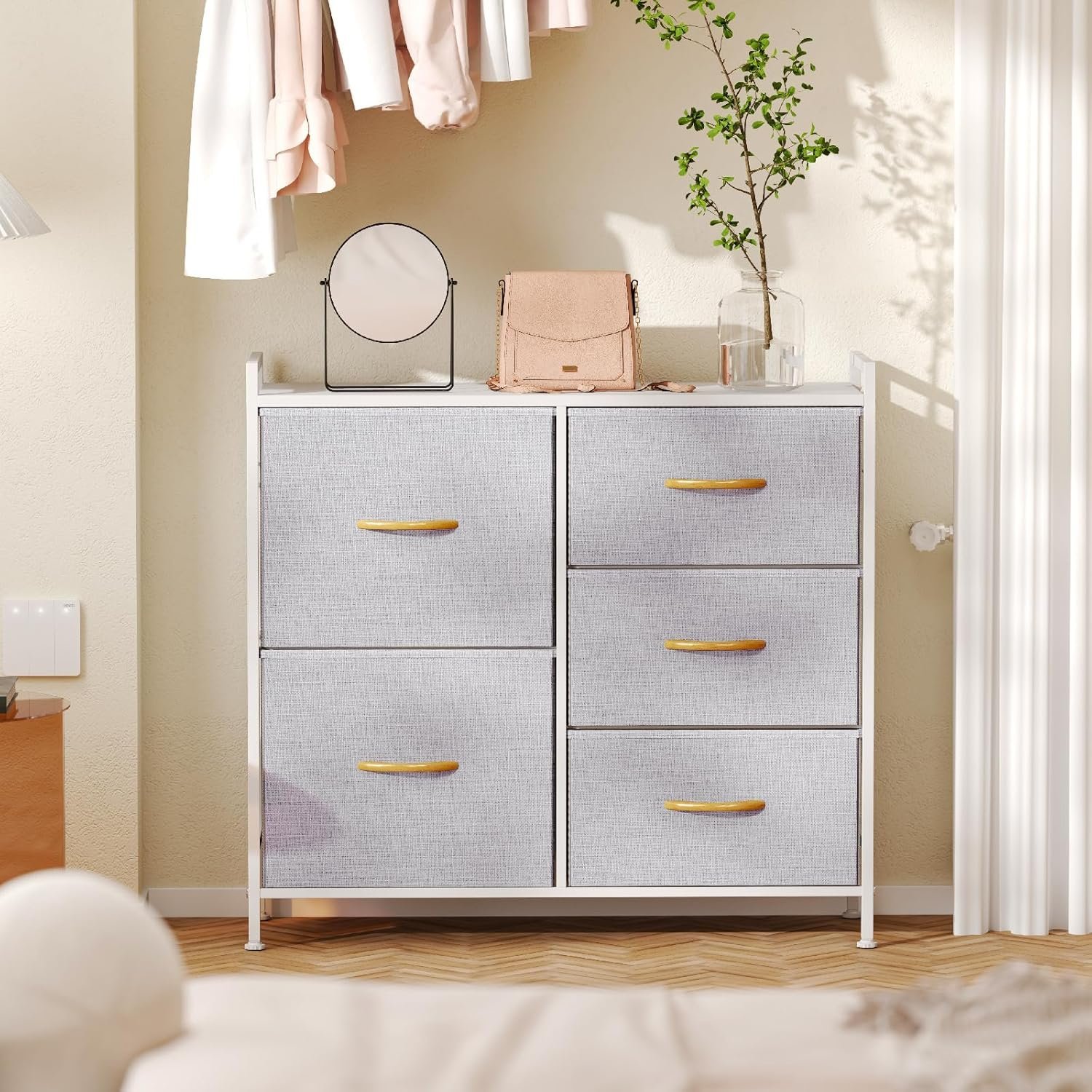 Dresser for Bedroom with 5 Drawers - Image 5