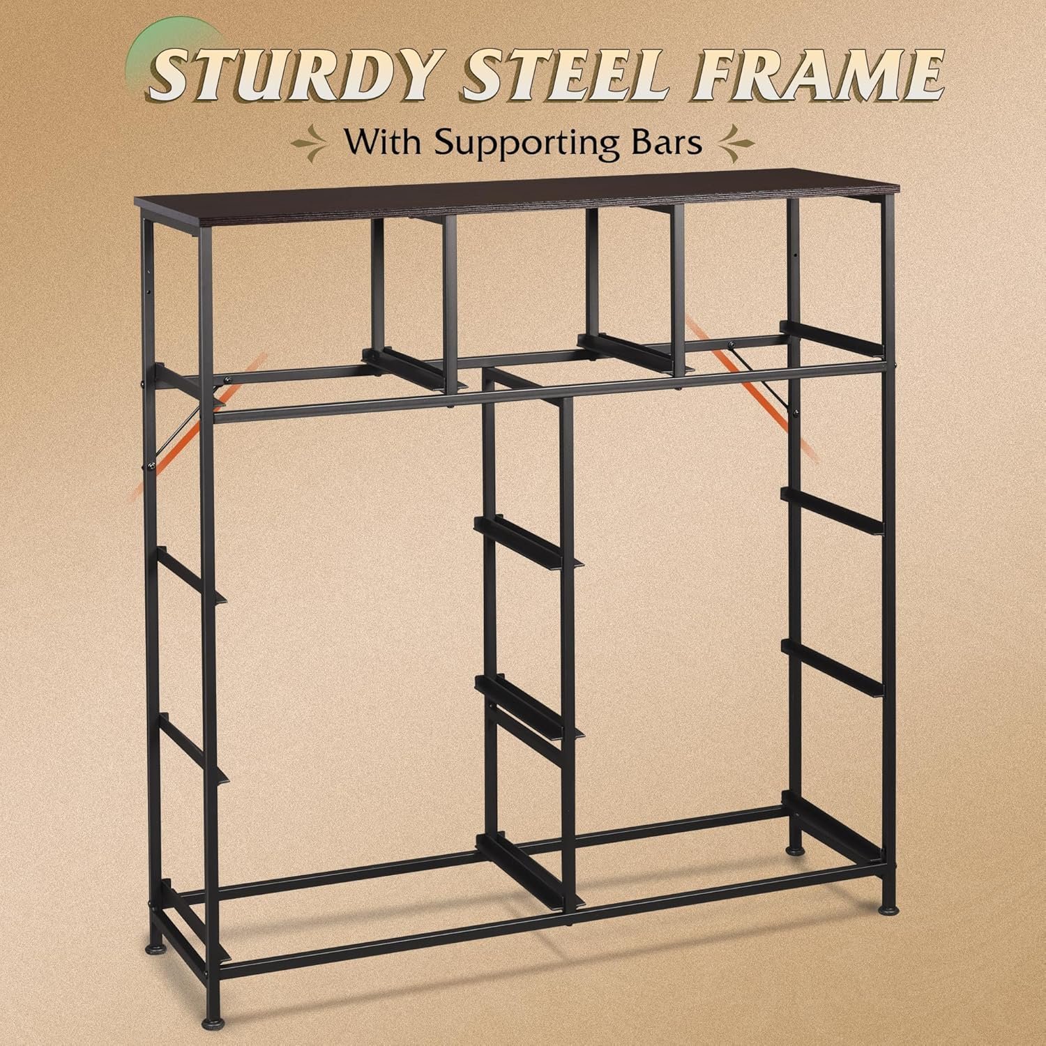 9-Drawer Fabric Dresser Tower - Image 2